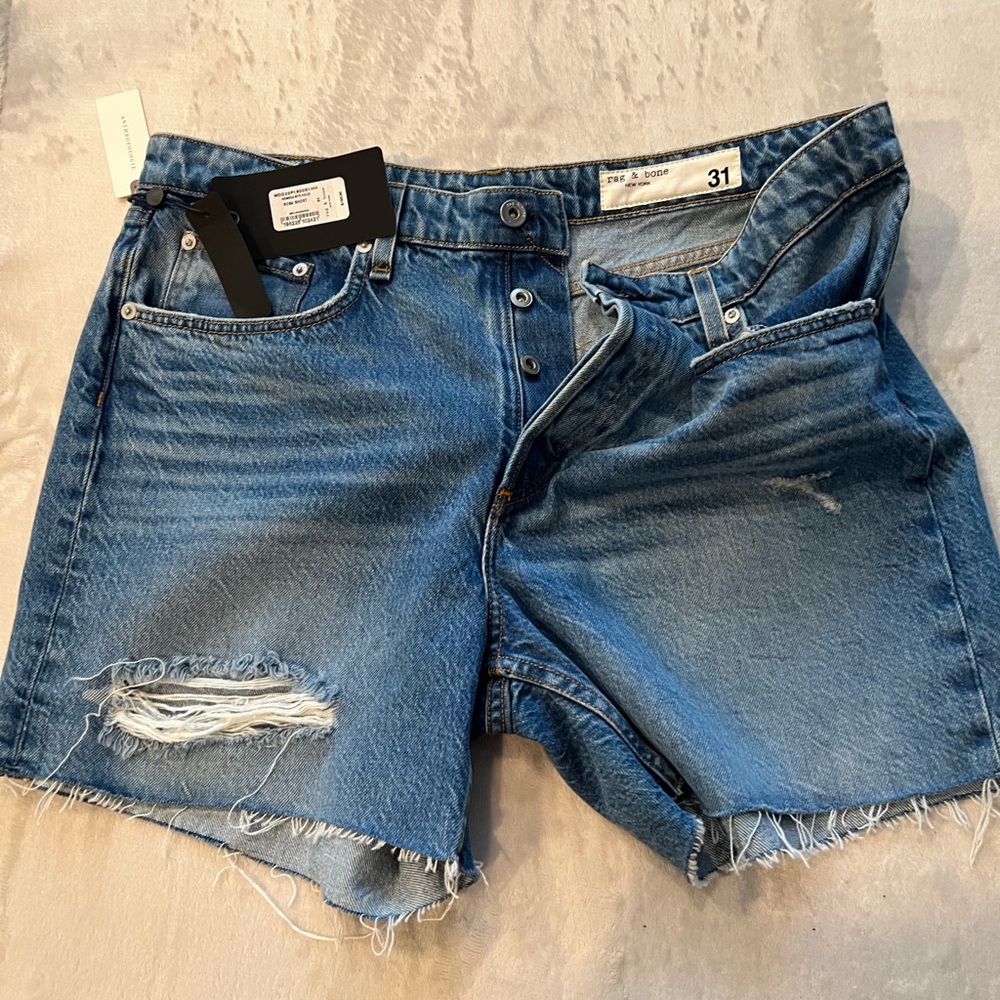 Rag and bone denim shorts size 31